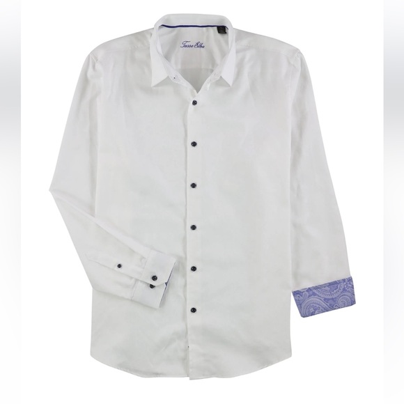 Tasso Elba Other - Tasso Elba Men's Marcus Paisley Shirt, Created for Macy's size Medium